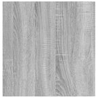 Armadietto da Parete Grigio Sonoma 80x39x40cm Legno Multistrato