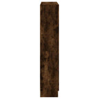 Libreria Rovere Fumo 82,5x30,5x150 cm in Legno Multistrato