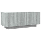 Mobile TV Grigio Sonoma 100x35x40 cm in Legno Multistrato