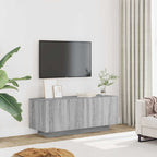 Mobile TV Grigio Sonoma 100x35x40 cm in Legno Multistrato