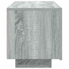 Mobile TV Grigio Sonoma 100x35x40 cm in Legno Multistrato
