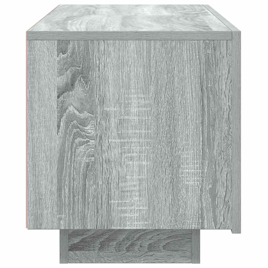 Mobile TV Grigio Sonoma 100x35x40 cm in Legno Multistrato