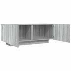 Mobile TV Grigio Sonoma 100x35x40 cm in Legno Multistrato