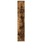Mensola a Muro Rovere Fumo 36x16x90 cm in Legno Multistrato