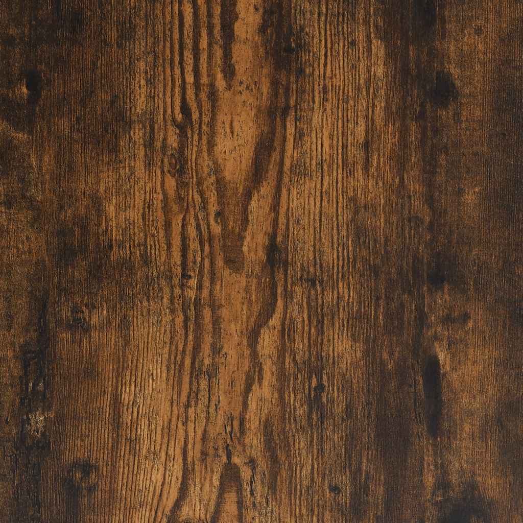Mensole a Cubo 2 pz Rovere Fumo 30x15x30 cm