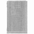 Scaffali da parete 4 pcs Grigio Sonoma 26 x 15 x 26 cm