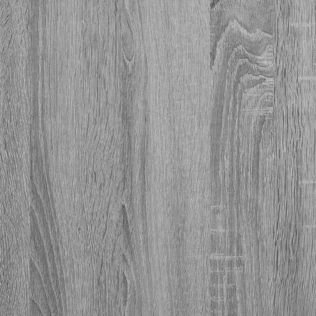 Mensole Cubo Muro 4 Grigio Sonoma 80x15x26,5 Legno Multistrato
