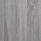 Mensole Cubo Muro 4 Grigio Sonoma 80x15x26,5 Legno Multistrato