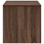 Credenze 3 pz Rovere Marrone in Legno Multistrato