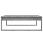 Tavolino Salotto Grigio Sonoma 100x100x35 cm Legno Multistrato