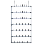 Scarpiera Pensile Argento 66x13x139 cm