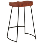 Sgabelli da Bar Gavin 2 pz 45x40x63 cm Legno Massello di Mango
