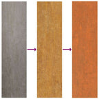 Letto Rialzato da Giardino Ruggine 240x40x45 cm Acciaio Corten