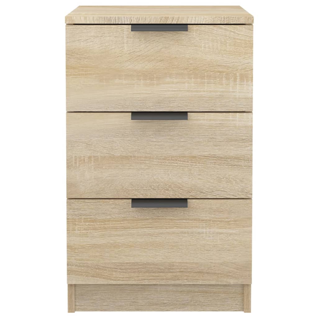 Comodini 2 pz Rovere Sonoma 40x36x65 cm