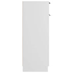 Armadio da Bagno Bianco 32x33,5x90 cm in Legno Multistrato