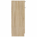 Armadio da Bagno Rovere Sonoma 32x33,5x90 cm in Legno Multistrato