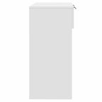 Tavolino da Salotto Bianco 90x36x75 cm in Legno Multistrato