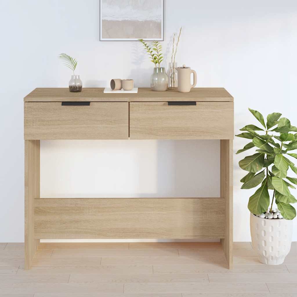 Tavolino da Salotto Rovere Sonoma 90x36x75 cm Legno Multistrato