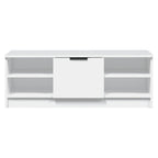 Mobile Porta TV Bianco 102x35,5x36,5 cm in Legno Multistrato