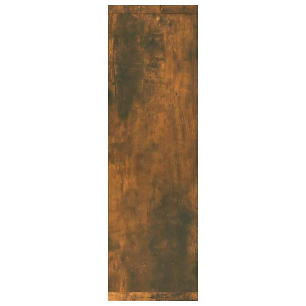Mensola a Muro Rovere Fumo 85x16x52,5 cm in Legno Multistrato