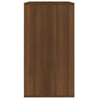 Armadietto per Cosmetici Rovere Marrone 80x40x75 cm in Legno