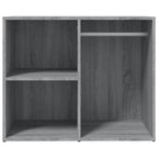 Armadietto Cosmetici Grigio Sonoma 80x40x65cm Legno Multistrato