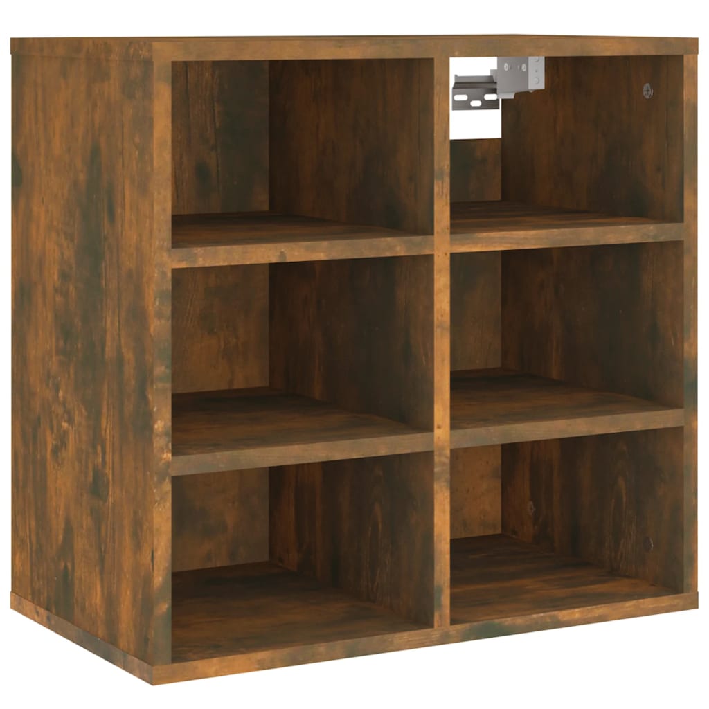 Scarpiera Rovere Fumo 52,5x30x50 cm