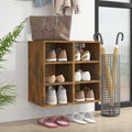 Scarpiera Rovere Fumo 52,5x30x50 cm