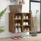 Scarpiera Rovere Fumo 52,5x30x50 cm