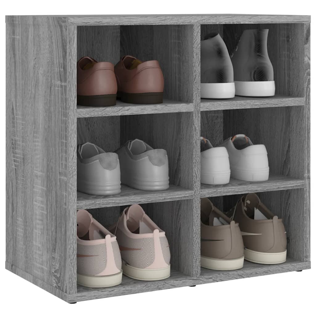 Scarpiera Grigio Sonoma 52,5x30x50 cm