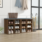 Scarpiere 2 pz Rovere Marrone 52,5x30x50 cm