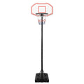 Supporto per Pallacanestro Bianco 282-352 cm Polietilene
