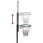 Supporto per Pallacanestro Trasparente 280-350 cm Policarbonato