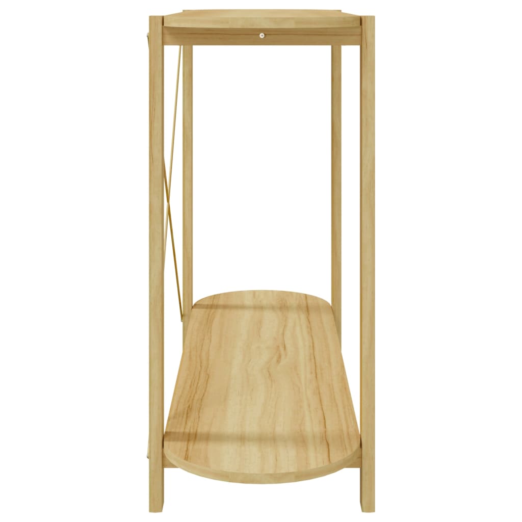 Tavolino Consolle 110x38x75 cm in Legno Multistrato