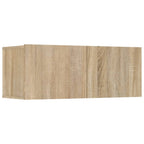 Set di Mobili Porta TV 6 pz Rovere Sonoma in Legno Multistrato