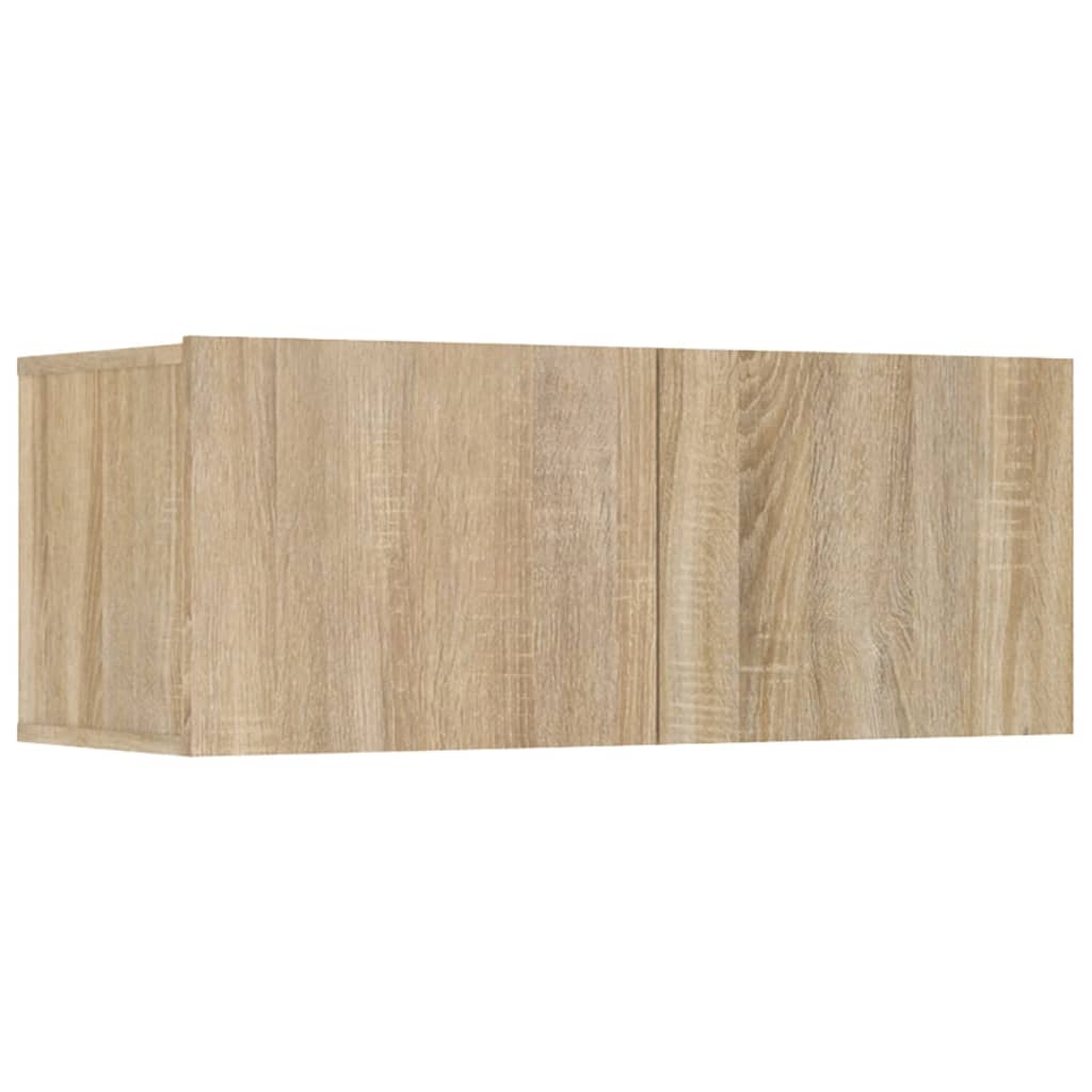 Set di Mobili Porta TV 6 pz Rovere Sonoma in Legno Multistrato