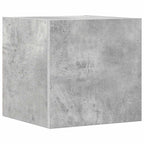 Set di Mobili Porta TV 7 pz Grigio Cemento in Legno Multistrato