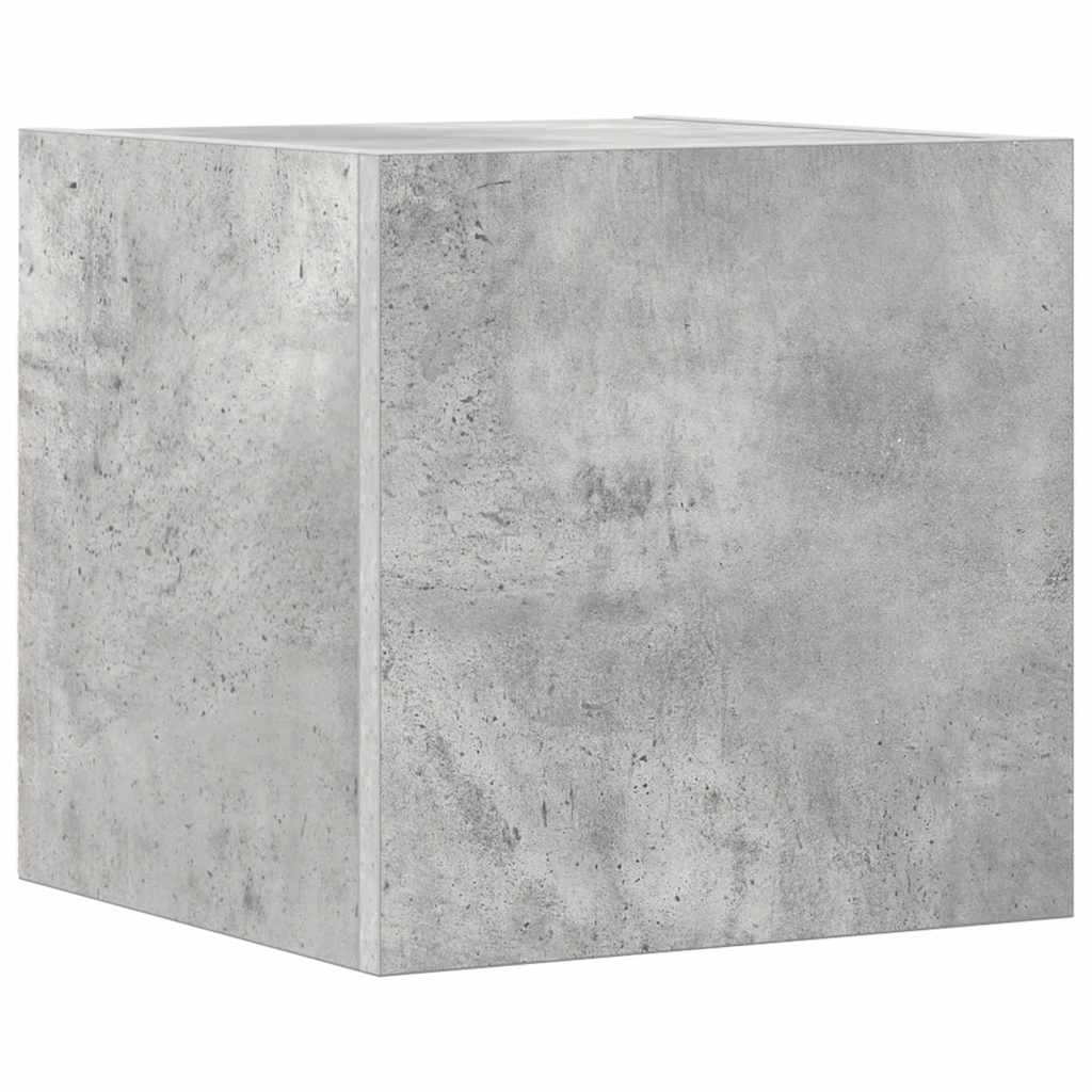 Set di Mobili Porta TV 7 pz Grigio Cemento in Legno Multistrato