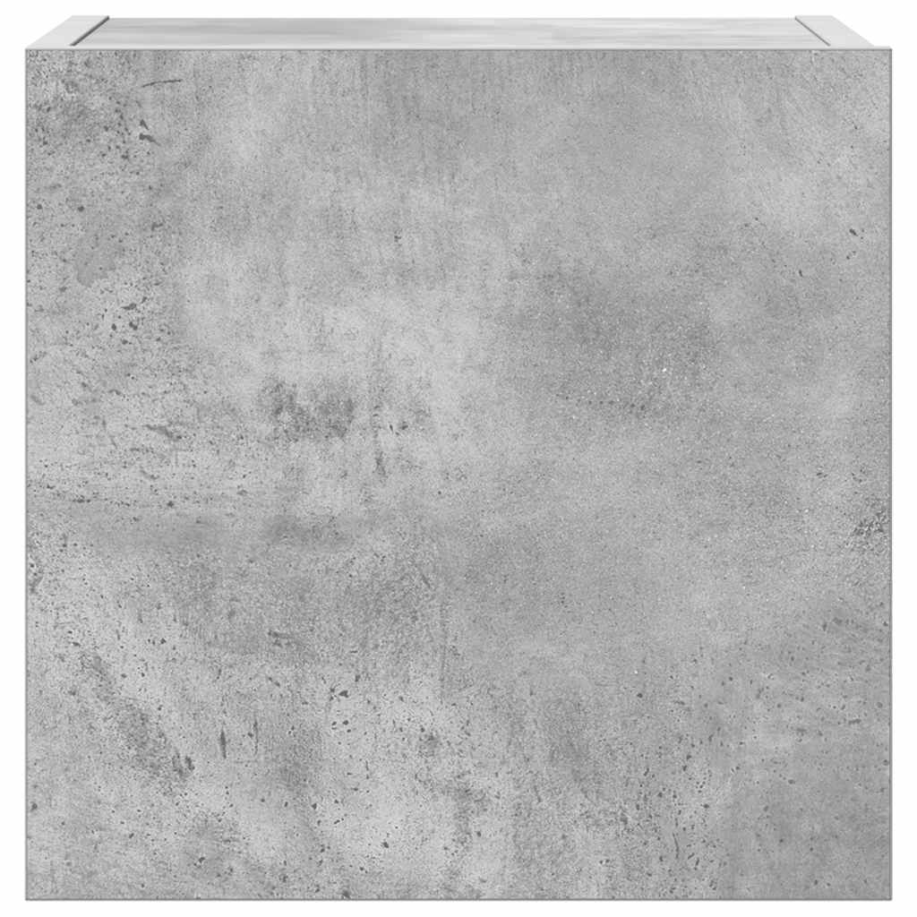 Set di Mobili Porta TV 7 pz Grigio Cemento in Legno Multistrato