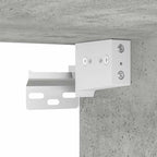 Set di Mobili Porta TV 7 pz Grigio Cemento in Legno Multistrato