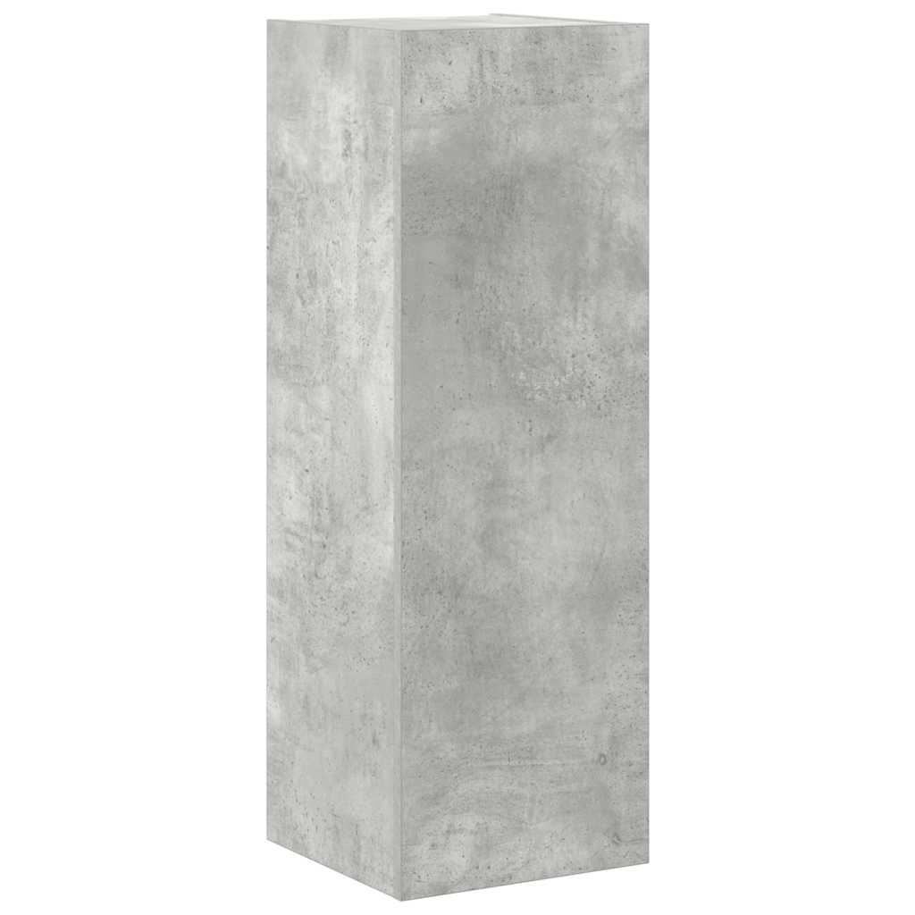 Set di Mobili Porta TV 4 pz Grigio Cemento in Legno Multistrato