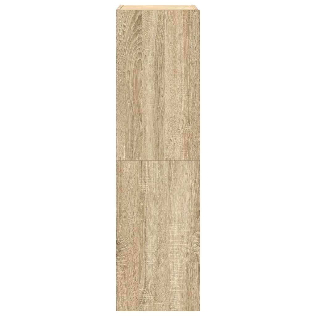 Set di Mobili Porta TV 4 pz Rovere Sonoma in Legno Multistrato