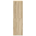 Set di Mobili Porta TV 4 pz Rovere Sonoma in Legno Multistrato