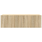 Set di Mobili Porta TV 4 pz Rovere Sonoma in Legno Multistrato