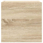 Set di Mobili Porta TV 4 pz Rovere Sonoma in Legno Multistrato