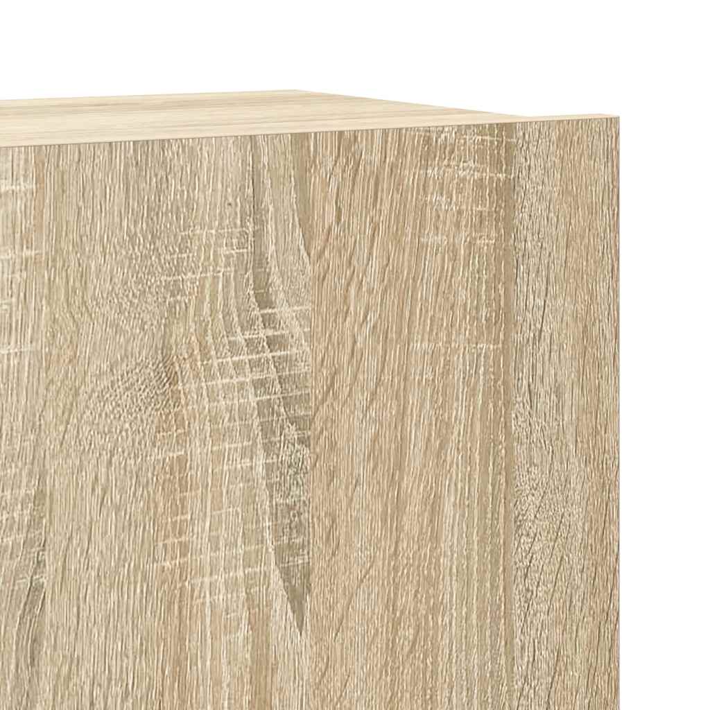 Set di Mobili Porta TV 4 pz Rovere Sonoma in Legno Multistrato