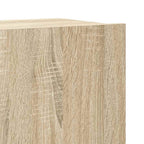 Set di Mobili Porta TV 4 pz Rovere Sonoma in Legno Multistrato