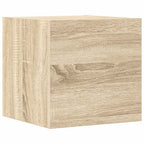 Set di Mobili Porta TV 4 pz Rovere Sonoma in Legno Multistrato