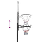 Supporto per Pallacanestro Trasparente 256-361 cm Policarbonato