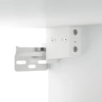 Mobili Parete 2 pz Bianco 80x35x36,5cm Legno Multistrato